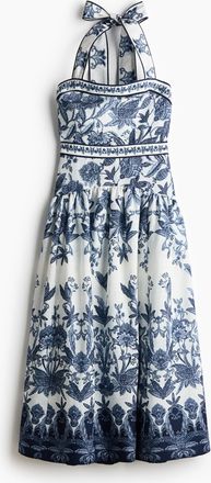H&M Kleid mit Bindedetail - Blue