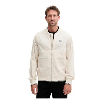 Helly Hansen Marine Bomberjack - Heren - Outdoorjassen - Beige - XL - Polyester - Fitness