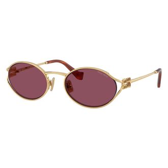 Miu Miu Sunglasses, unisex, Yellow, Size: 54 MM 0MU 52Ys
