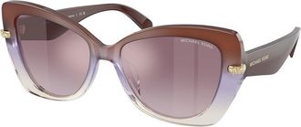 Michael Kors MK2258U ATLANTA 40366X Womens Sunglasses Brown Size 55