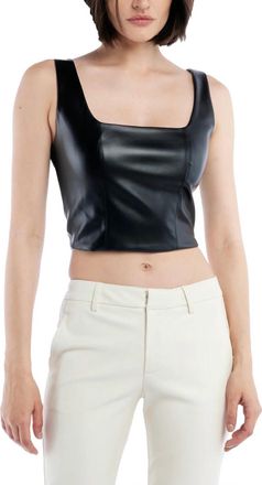 LBLC The Label Benny Bustier Top In Black