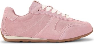 Kurt Geiger Womens Suede Luella Sneakers - Pink - Size UK 8