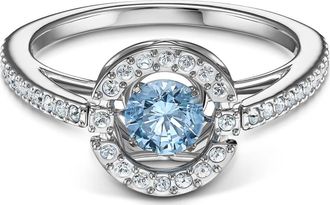 Swarovski Sprankelende Ring - Dames - Ringen - Grijs - 55 MM - Accessoires