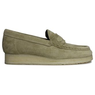 Clarks Wallabee Loafer Suede Womens loafers Shoes - Maple - Size:UK 7.5