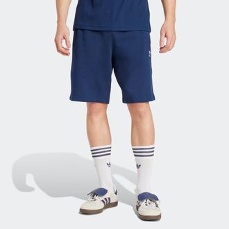 adidas Shorts ADIDAS ORIGINALS ESSENTIALS TREFOIL, Herren, Gr. XXL, N-Gr, blau (night indigo, normal, gr.), Obermaterial: 100% Baumwolle, Hosen Shorts, Essen