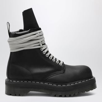 Dr. Martens Black Quad Sole Steel Toe boots