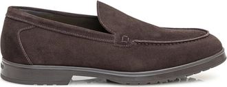 Doucal's Loafer - Heren - Loafers - Bruin - 40 1/2 EU - Su&egrave;de - Schoenen