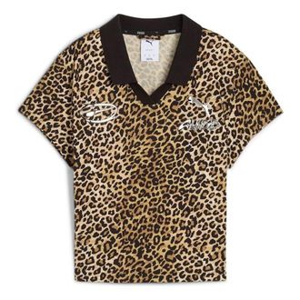 Puma (WMNS) PUMA x A$AP ROCKY Baby T-Shirt Warm Beige AOP 636099-05