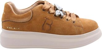 Tosca Blu Duizendblad Sneaker - Dames - Sneakers - Bruin - 36 EU - Schoenen