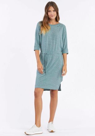 Ragwear Jerseykleid RAGWEAR SHIMY, Damen, Gr. XL (42), N-Gr, gr&uuml;n (dunkelgr&uuml;n), Jersey, Obermaterial: 50% Polyester, 38% Baumwolle, 12% Viskose, unifarben, re