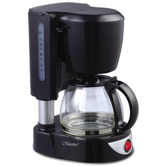 Maestro Feel Mr-406 Cafetera Negra 6 Tazas