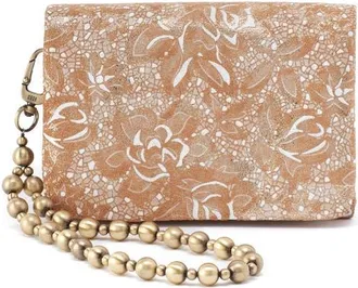 Hobo Ross Bead Leather Wristlet in Gilded Petals at Nordstrom