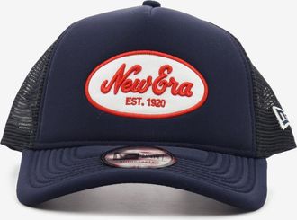 New Era Trucker Oval Foam patch navy