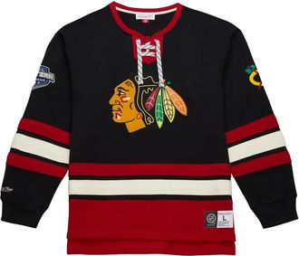 Mitchell & Ness Maglione Chicago Blackhawks Heritage - Nero
