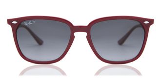 Ray-Ban RB4362 Polarized 6383T3 Mens Sunglasses Purple Size 55