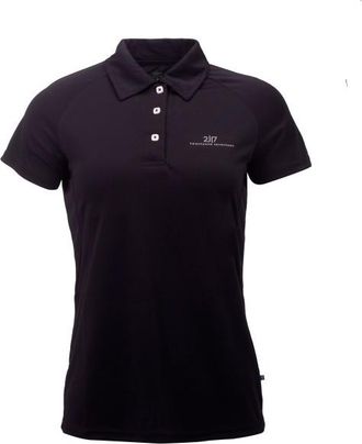 2117 of Sweden Fr&ouml;seke Pique Polo-Shirt f&uuml;r Damen | schwarz