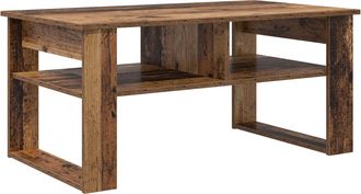 vidaXL Mesa De Caf&eacute; Madera Vieja 96 X 54 X 44 Cm Madera De Ingenier&iacute;a Vidaxl