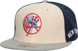 Mitchell & Ness Mens Mitchell & Ness Cream/Gray New York Yankees Yankee Stadium 50th Anniversary Homefield Fitted Hat at Nordstrom, Size 7 1/8