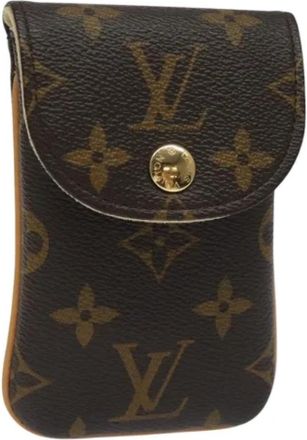 Louis Vuitton Pre-owned Canvas home-office - Dames - Vintage Accessoires - Bruin - ONE Size - Leer - Vintage
