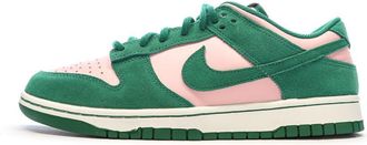 Nike Nike Mens Pink/Green Sneakers Dunk Low Retro, Green, 8.5 UK
