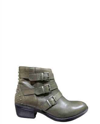 Eric Michael Womens Sparta Ankle Boots In Grey