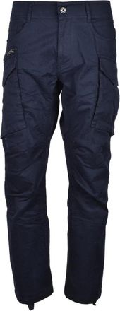 Replay Cargo Broeken - Heren - Straight fit broeken - Blauw - W31 - Katoen - Broeken