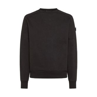 Peuterey Sweatshirts, male, Black, S, Domak Jumper