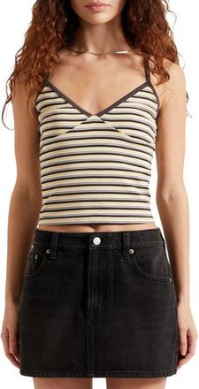 PacSun Bella Denim Miniskirt in Black at Nordstrom, Size 24