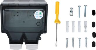 OEM Tomas De Corriente Exteriores Resistentes A La Intemperie, Dise&ntilde;o De Diafragma Impermeable Visible, 110-250 V, Carcasa Ign&iacute;fuga Para Ba&ntilde;o (snw-2i)