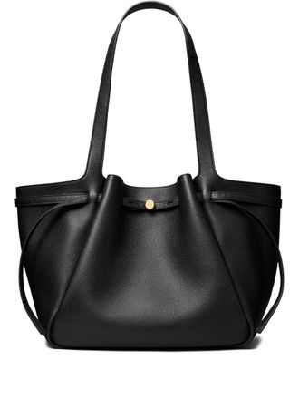 トートバッグ Tory Burch 'Ella' Black Tote Bag in Eco-Leather Woman Tory Burch Ella Black Tote Bag In Eco-Leather Woman from