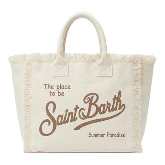 MC2 Saint Barth Tote Bags, female, Beige, Size: ONE SIZE Vanity Shoulder Bag