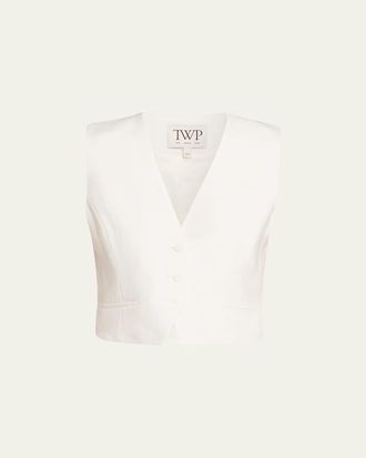 TWP Mila Linen Vest