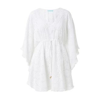 Melissa Odabash Badmode, Dames, Wit, ONE Size, Rayon, Ivy Mini Jurk