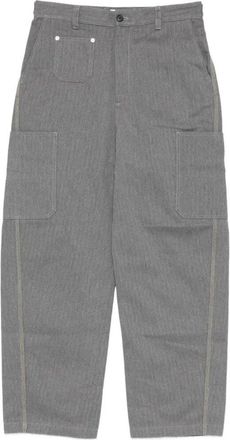 Givenchy Denim Pants With Front Couture Seams