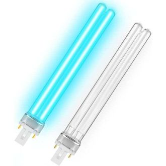 OEM Tubo De L&aacute;mpara Uvc De Repuesto Para Dispositivo Uvc G23 De 11 Vatios, 2 Piezas -crezuo