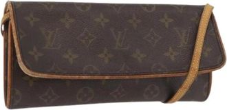Louis Vuitton Pre-owned Clutches, female, Brown, Size: ONE SIZE Pre-owned Monogram Shoulder Bag