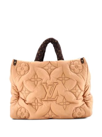 Louis Vuitton Pillow OnTheGo Tote Monogram Quilted Econyl Nylon GM satchel - Toni neutri