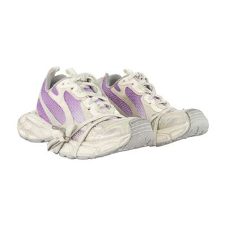 Balenciaga Womens Chunky Sole Sneaker White Synthetic