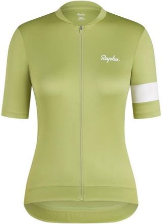 Rapha Core Jersey Velotrikot f&uuml;r Damen | gr&uuml;n/oliv