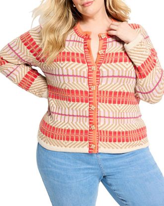 Nic+Zoe NIC+ZOE Plus Energizer Cardigan