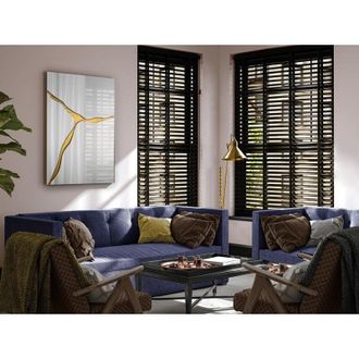 Schuller Schuller - Surcos Ii-espejo Pan Oro 80x120