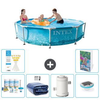 Intex Piscina Con Estructura Redonda - 305x76 Cm - 7-piezas S54