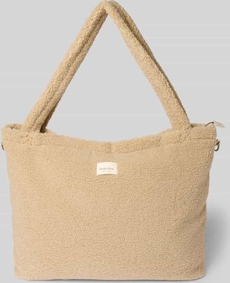 Studio Noos Handtasche mit Teddyfell in Ecru, Größe 1