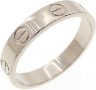 Cartier White Gold (18K) Band Ring (Pre-Owned)