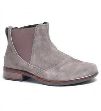 Taos Womens Ruzgar Ankle Boot In Taupe/gray/sueded