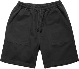 Service Works Classic Cotton Poplin Drawstring Chef Shorts in Black at Nordstrom, Size Medium