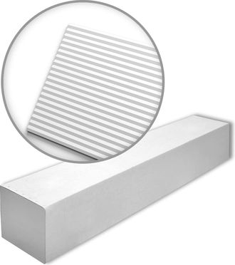 NMC Nmc Pliss&eacute; S 2600-box Wallstyl Noel Marquet 1 Caja 6 Paneles 3d Revestimiento Mural Panel De Pared Dise&ntilde;o Moderno 15,6 M