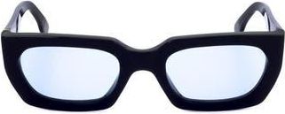 Retro Superfuture 54mm Rectangle Sunglasses in Black at Nordstrom Rack