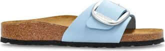Birkenstock Madrid Big Buckle - Dames - Sandalen - Blauw - 38 EU - Leer - Schoenen