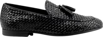 Frau Mocassin - Heren - Loafers - Zwart - 43 EU - Leer - Schoenen